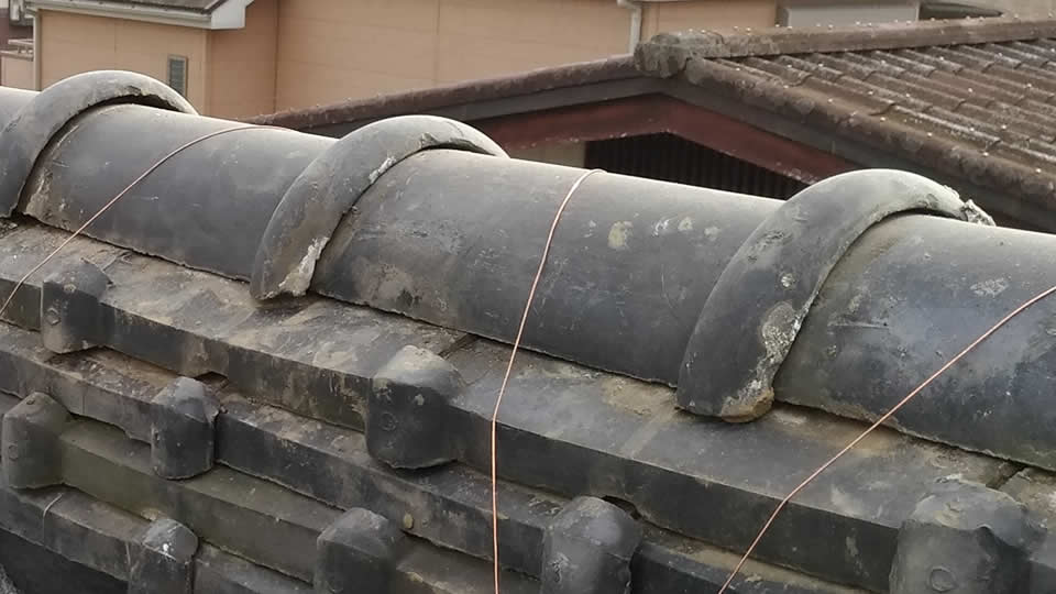 雨漏りしていた場所の画像