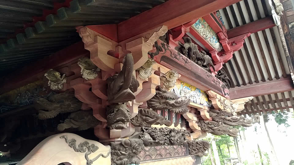 八坂神社の彫刻